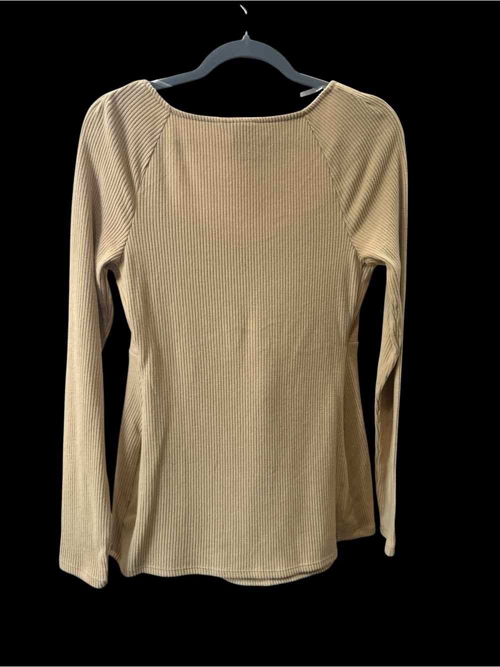 Isabel Maternity Ribbed Top Size: L - Picture 3 of 5